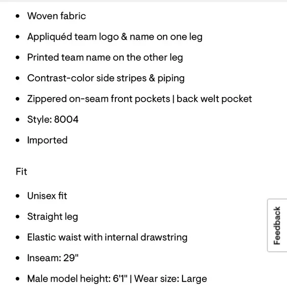 Philadelphia Eagles Kelly Green Track Pants - Picture 7 of 10